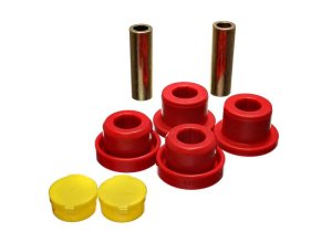 Ford F-350 Strut Bushings - Energy Suspension - Hyper-Flex Polyurethane - Red - `99-`04